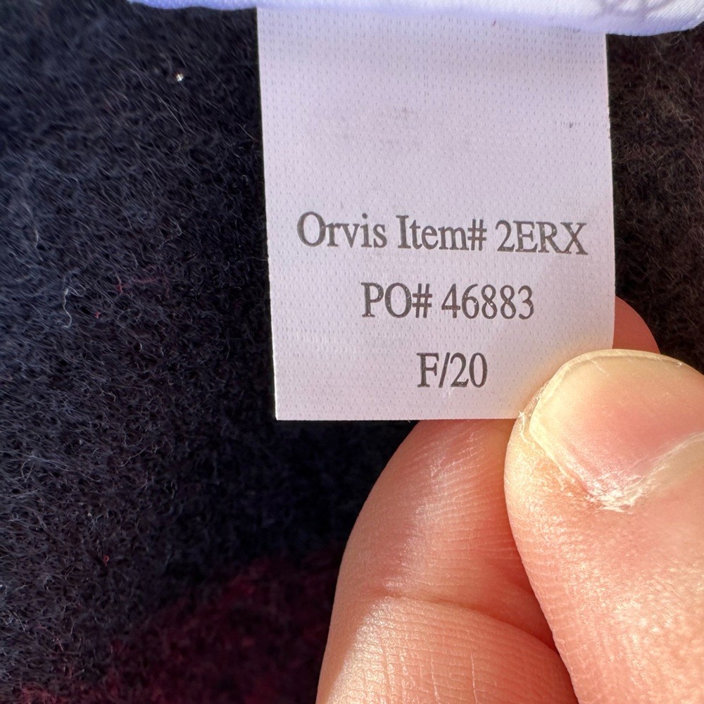 Orvis Men’s Green Mountain Snap-Neck Fleece (Buffalo Check) - Picture 11 of 13